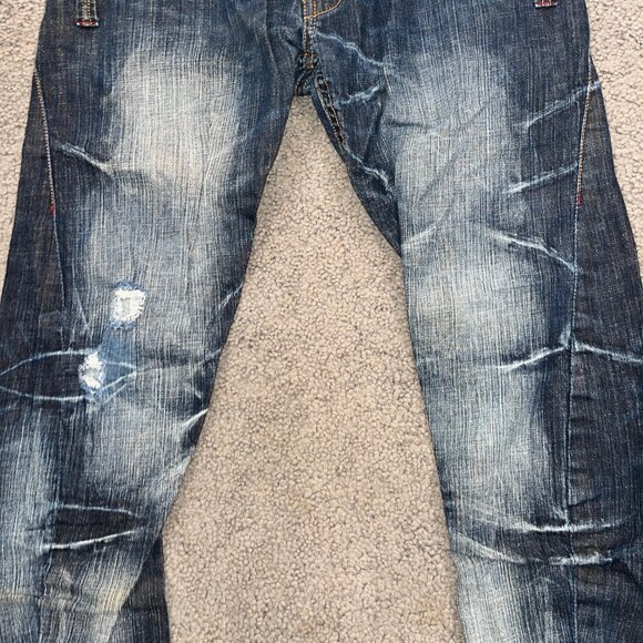 Vintage Y2K Tough Jeansmith Men's Jeans - Japanese Design = Size 34x31 - EUC - Picture 3 of 16